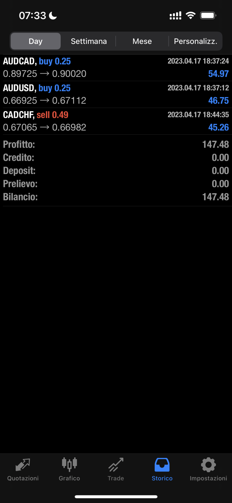 TradeGPT Uygulama Görüntüsü 3